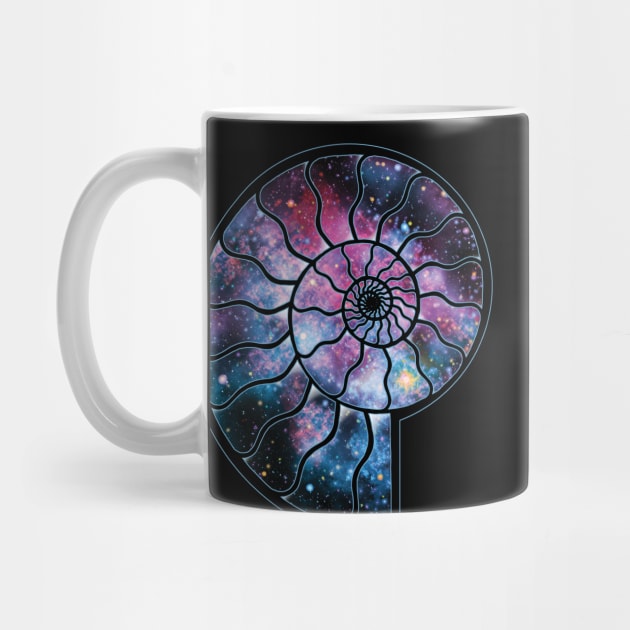 Ammonite & Space I by MaratusFunk